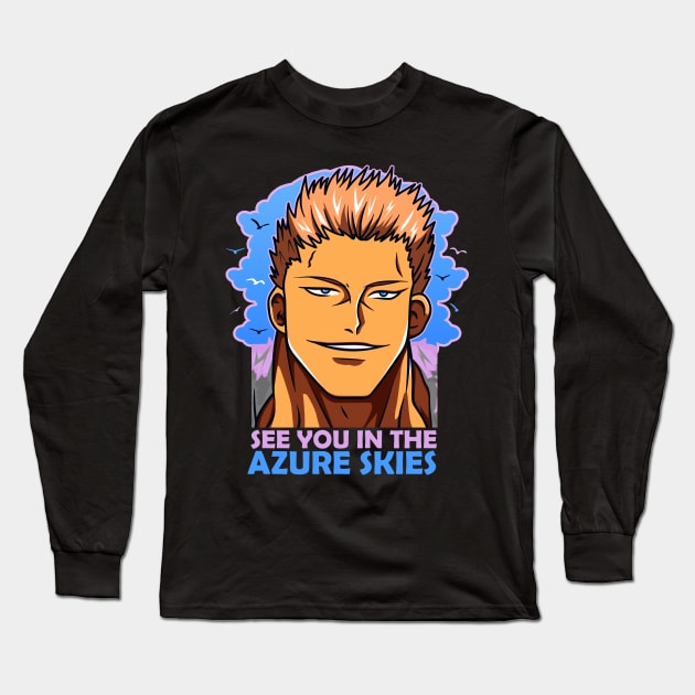 Naidan Monkhbat Kengan Omega Manga Long Sleeve T-Shirt by JPNDEMON